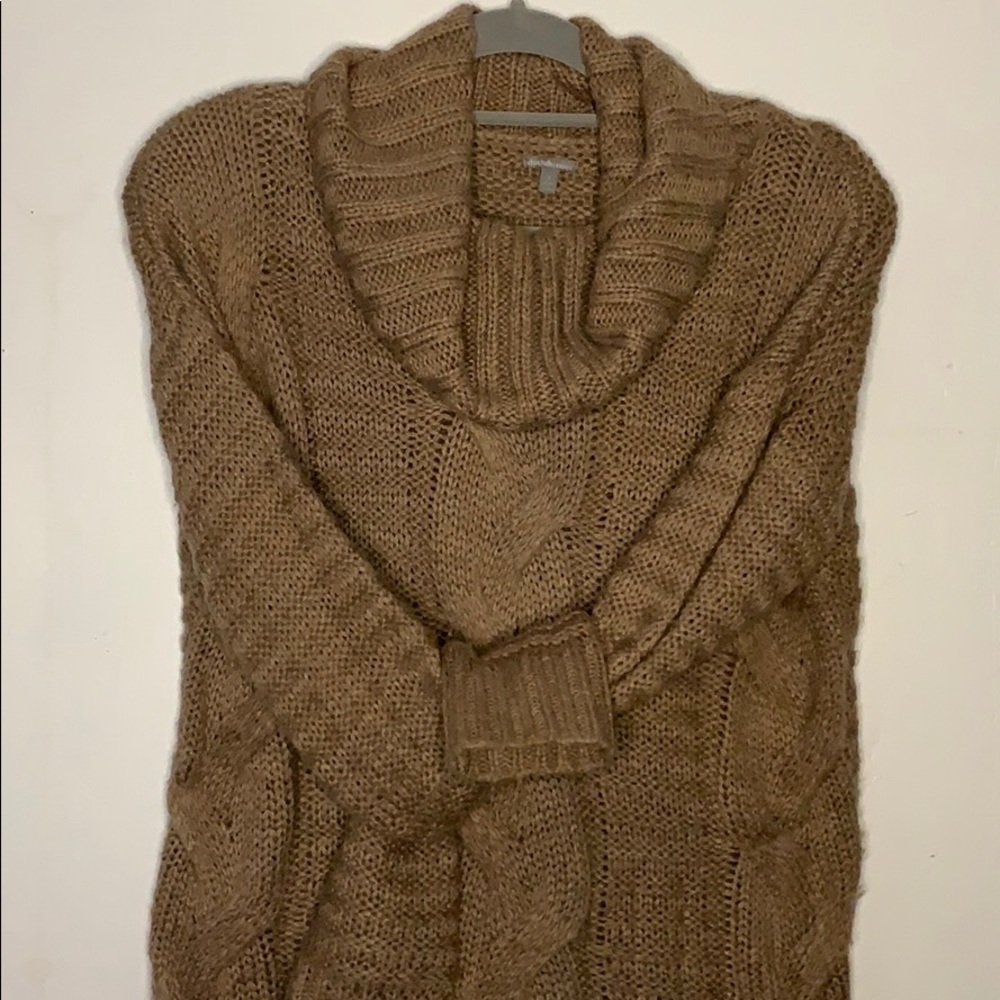 Oversized knit sweater